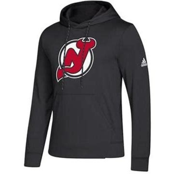 XL  Adidas Nhl New Jersey Devils Pullover Hoodie - Picture 1 of 1